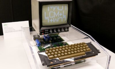 博物馆里的Apple 1电脑